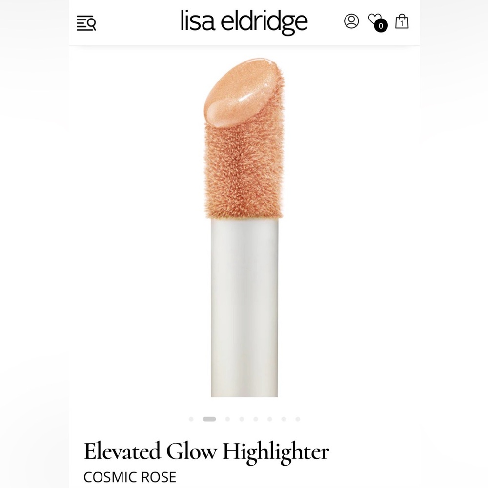 Lisa Eldridge Elevated Glow Highlighter - Cosmic Rose - NEW in Box. - Picture 2 of 13